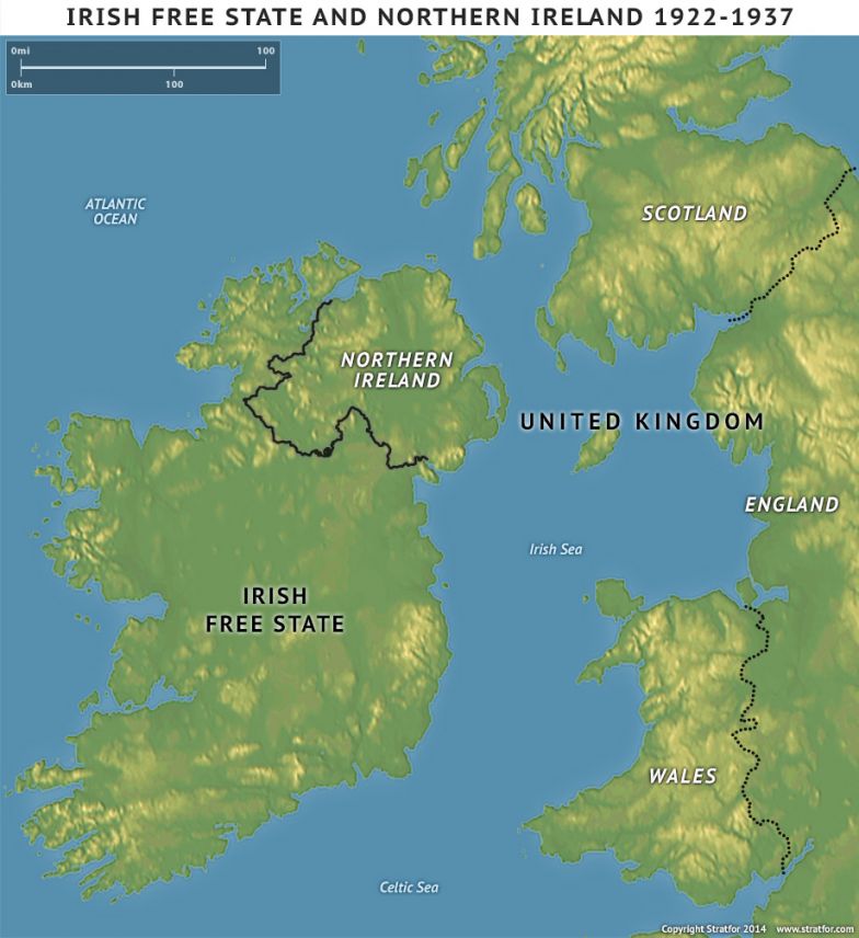Irish Free State And Northern Ireland 1922-1937