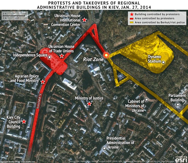 Occupied Buildings in Kiev