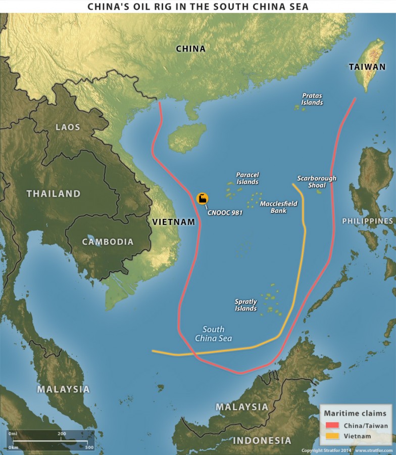 China's Oil Rig in the South China Sea