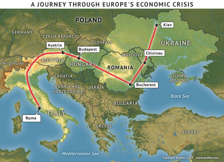 A Journey Through Europe's Economic Crisis