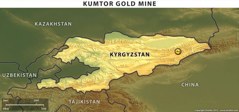 Kyrgyzstan Kumtor Goldmine