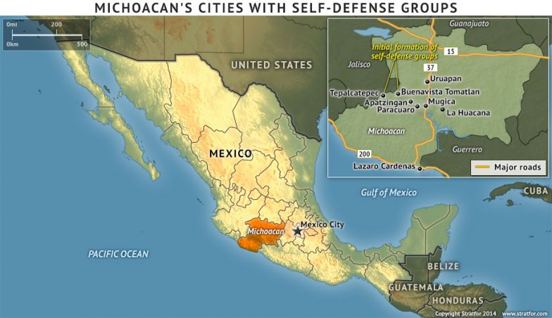 Cities With Self-Defense Groups