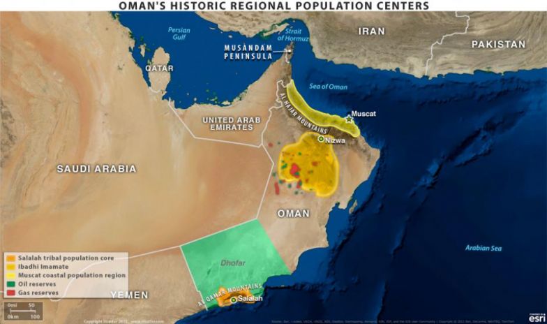 Oman's Historic Regional Population Centers