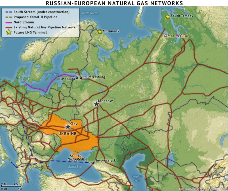 Ukraine: Russian Natural Gas Cutoff Mounts Pressure on Kiev