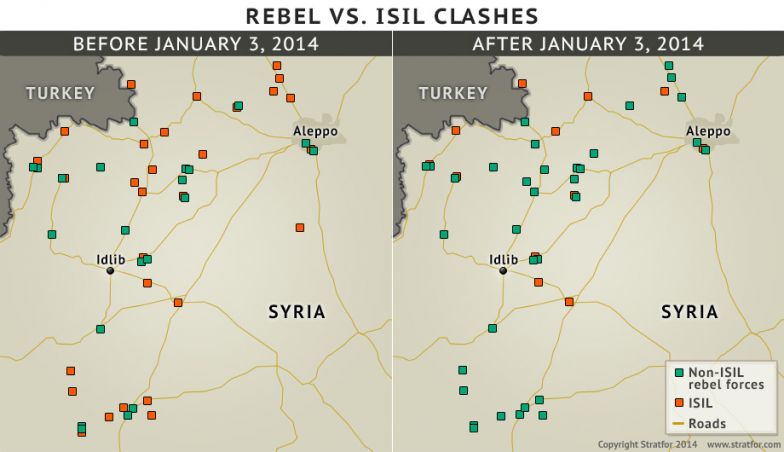 Rebel vs. ISIL Clashes